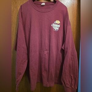 Maroon "Blessed Girl" Long Sleeve Tee